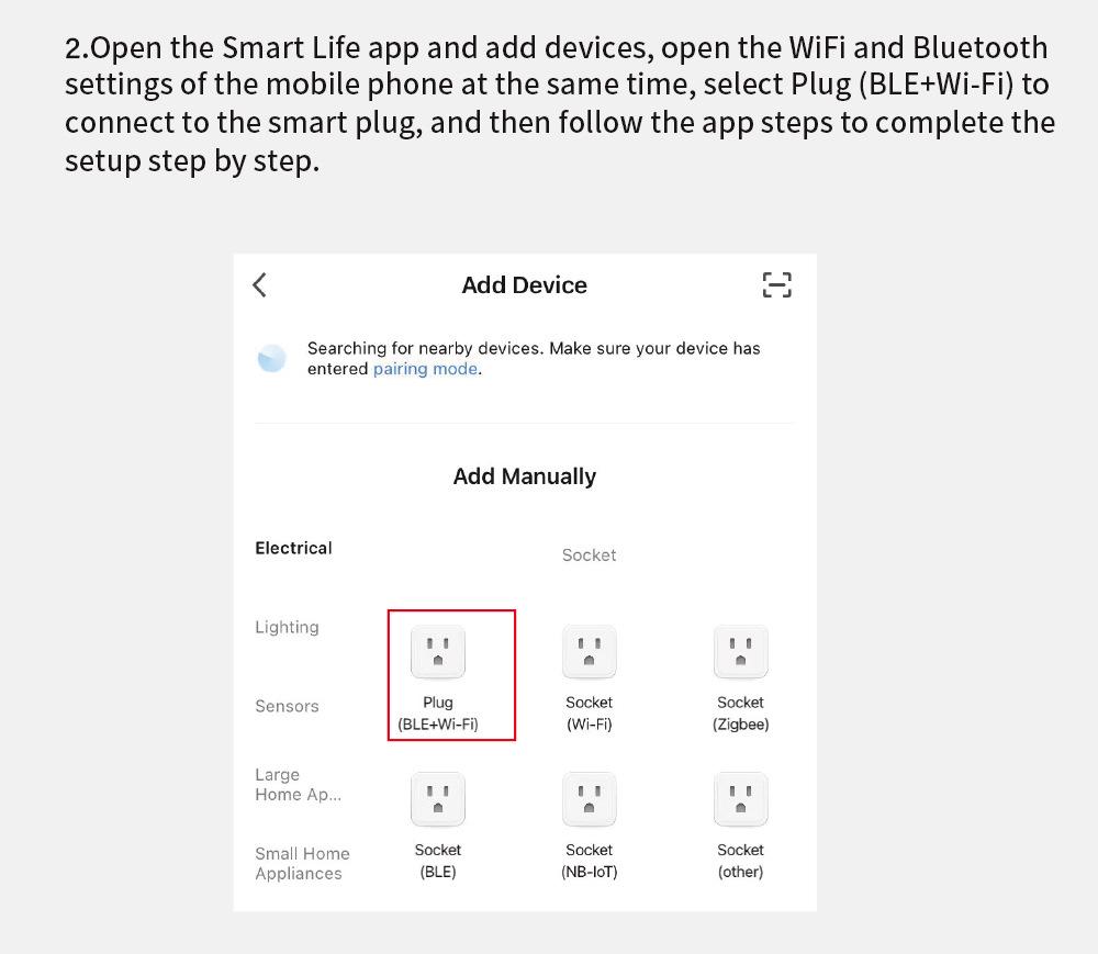Умная WiFi розетка с контролем температуры, с вилкой EU/US и приложением Doodle