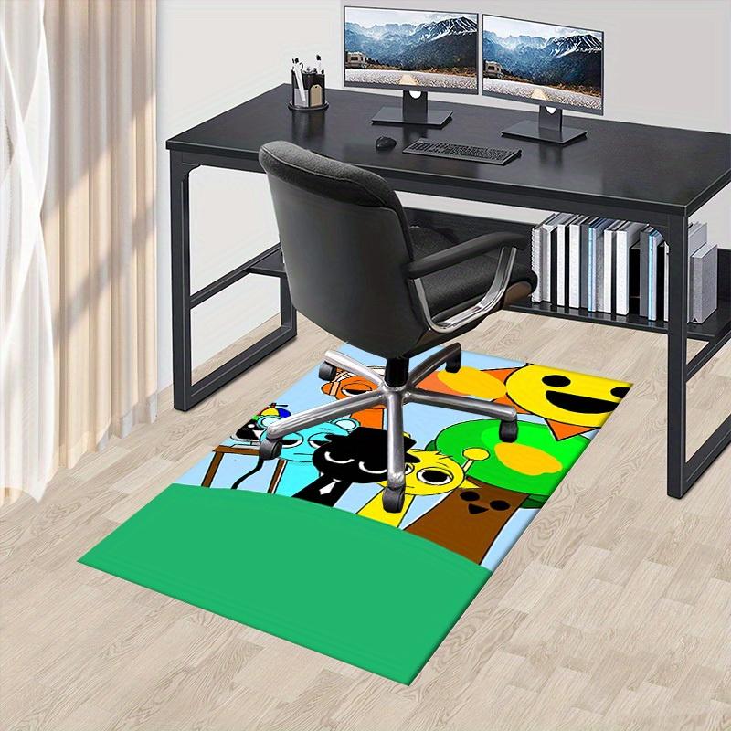 Sprunki Office Carpet Soft Polyester Entrance Carpet Washable Non slip Machine Washable Indoor Carpe