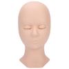 Силиконовая голова для наращивания ресниц, манекен для обучения наращиванию ресниц, съемные веки