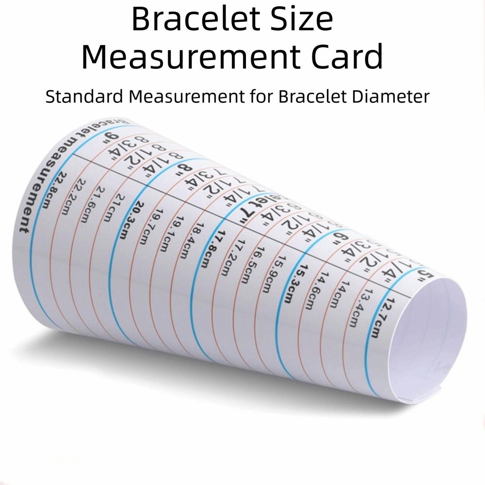 Portable Bracelet Sizer Wrist Size Measurement Bracelet Gauge Calipers Jewelry Measuring