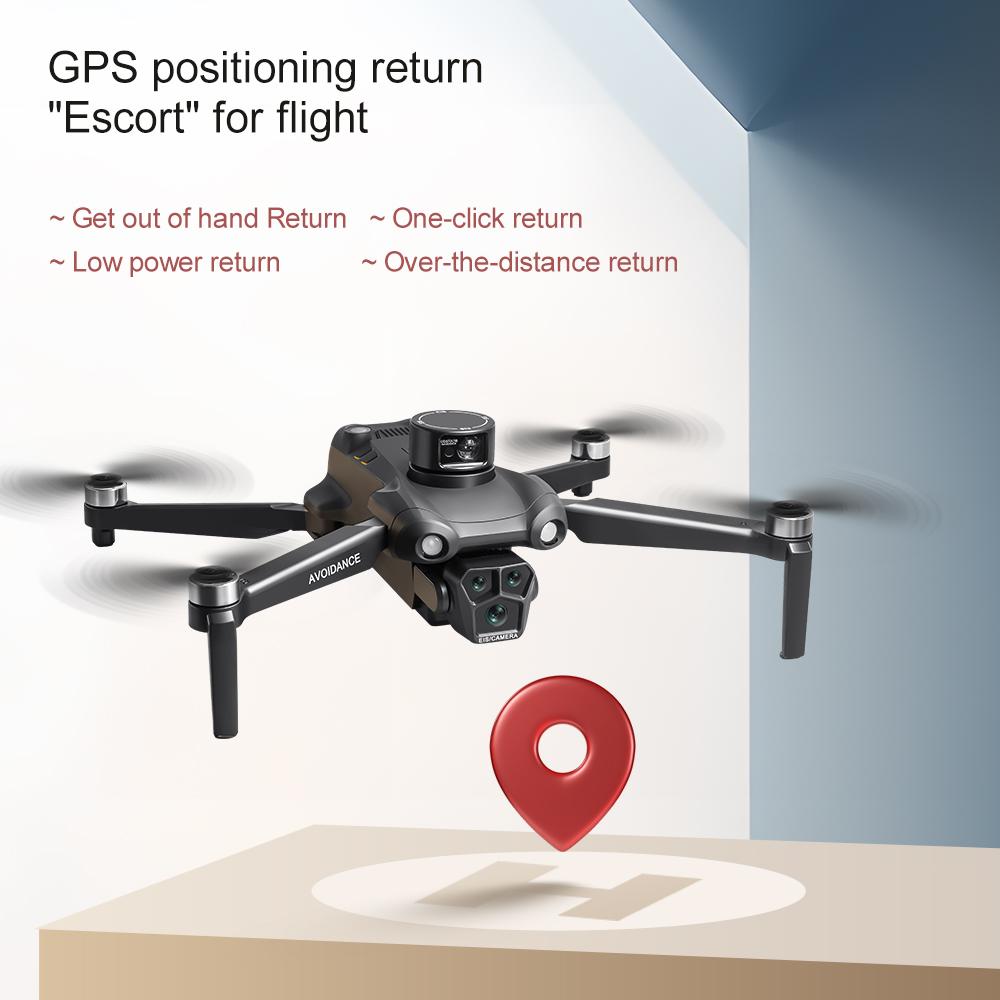 New LYZRC U33 Mini Drone 5G GPS Professional 4K HD Camera Wide Angle Optical Flow Brushless Obstacle Avoidance WIFI FPV Quadcopter Toy