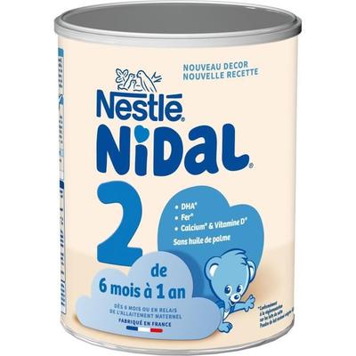Nidal Сухое молоко 2-й возраст 6-12 мес 800г