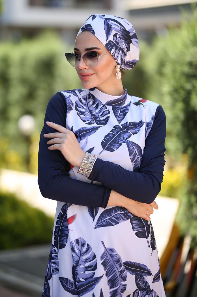 Женский Мусульманский Скромный Исламский Полный Чехол Буркини Пляжный Купальный Костюм Купальники Хиджаб Пляжная Одежда Купальник 