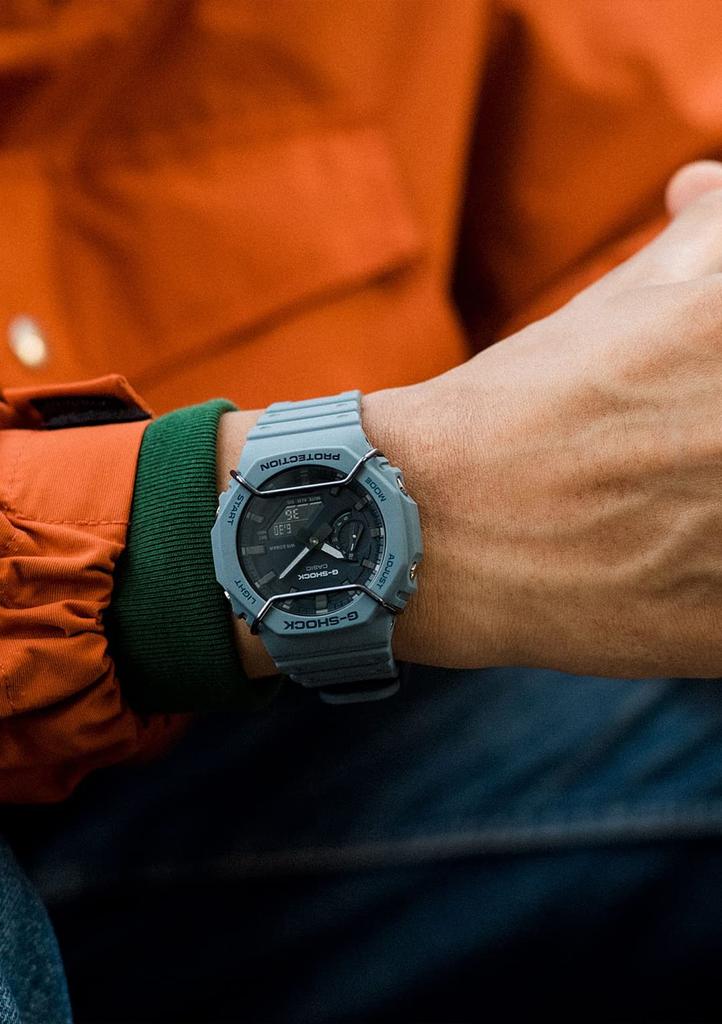 Часы серии Tone on tone Blue [Casio] G-Shock [] GA-2100PT-2AJF Мужские