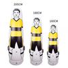 Portable Inflatable Wall for Free Kick Training - Football Mannequin Obstacle