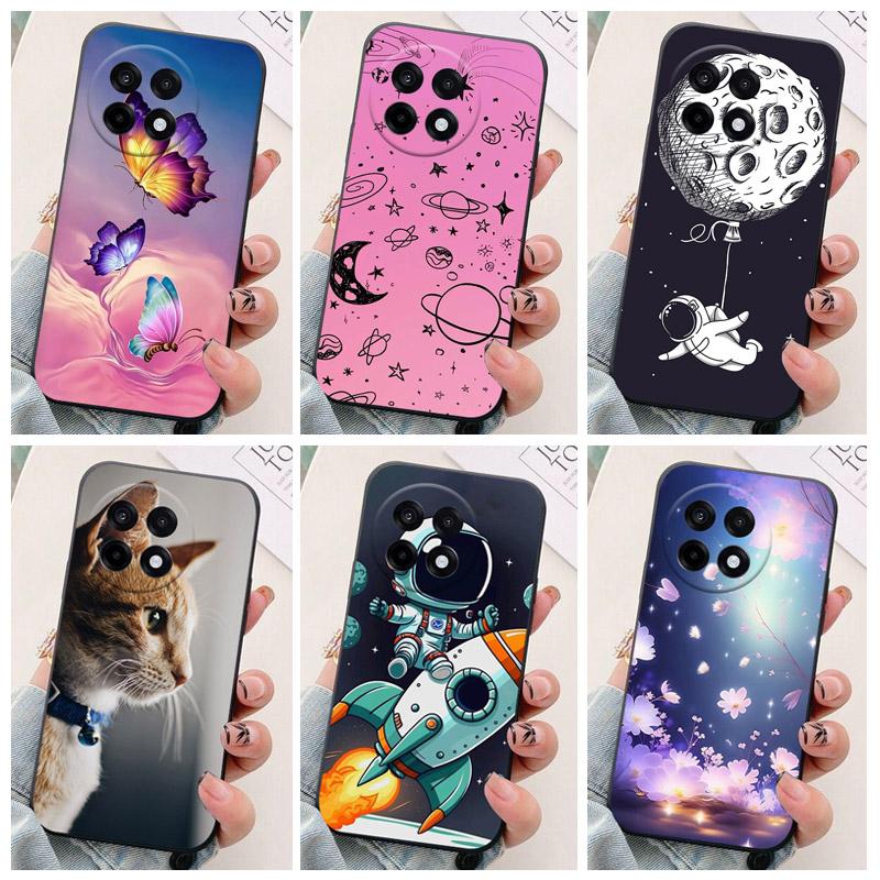 For OnePlus One Plus 13 1+13 5G Case astronaut Soft TPU Silicone Back Cover Phone Cases for OnePlus 13 OnePlus13 Painted Shell