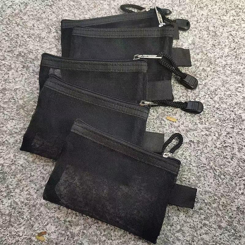 Прозрачная сетчатая косметичка: Вместительная портативная дорожная косметичка для помады и туалетных принадлежностей