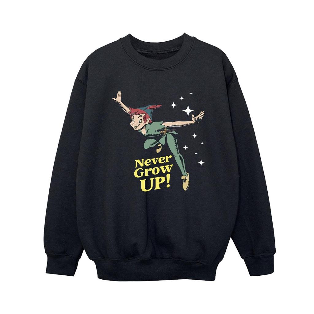 Disney Boys Peter Pan Never Grow Up Sweatshirt