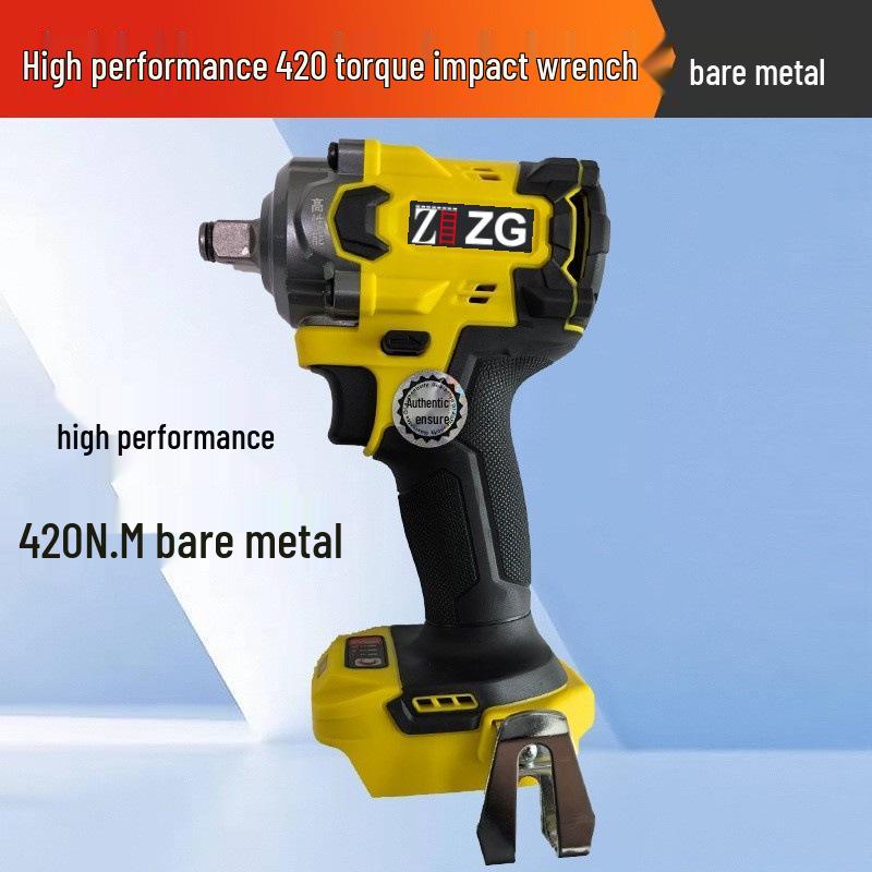 Высокомощный бесщеточный электрический ударный гайковерт с литиевой батареей