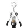 Personalized Red Wine Corkscrew Wine Bottle Opener Zinc Alloy Wing Corkscrew Multi-Function Corkscrew, Free Engraving