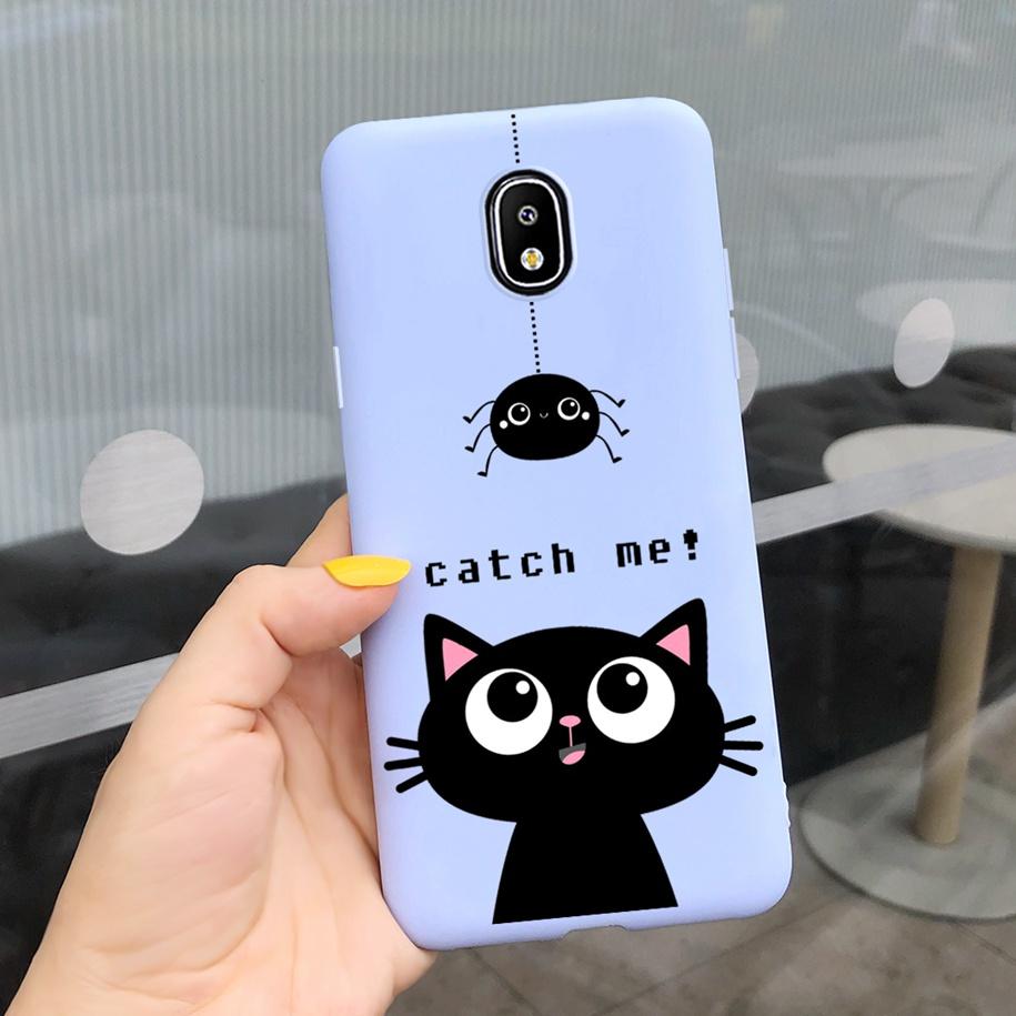 For Samsung Galaxy J5 2017 J530 SM-J530F Case Cute Cartoon Cats Unicorn Butterfly Bee Soft Cover for Samsung J5 2017 J530F Funda