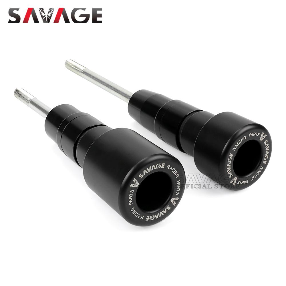 Z650 Frame Slider Crash Protector For KAWASAKI NINJA 650 Z 650 RS 2017-2025 Motorcycle Rear Front Wheel Axle Slider Protection