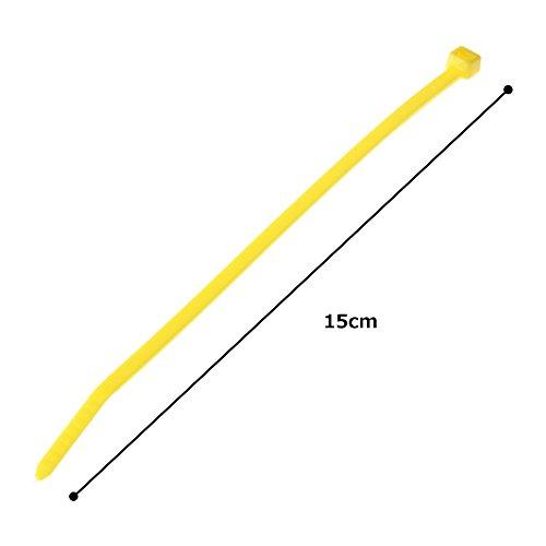 Кабельная стяжка Panduit PLT2I-M4Y, средняя, нейлон 6.6, длина 8,0 дюймов, желтая (Упаковка 1000 шт.)