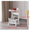 Mini Round Table Bedside Table Bedroom Furniture Modern Minimalist Lightweight Bedside Table Mini Storage Rack Storage Cabinet