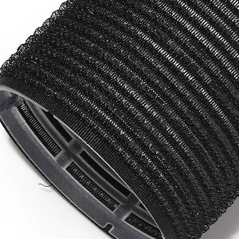 16 шт./комплект, черные самозажимные бигуди с зажимами, безнагревные бигуди для волос, большой набор липких бигуди для салонной укладки волос