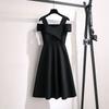 M~4XL Женское платье больших размеров Женское платье для полных женщин Женское платье с завышенной талией