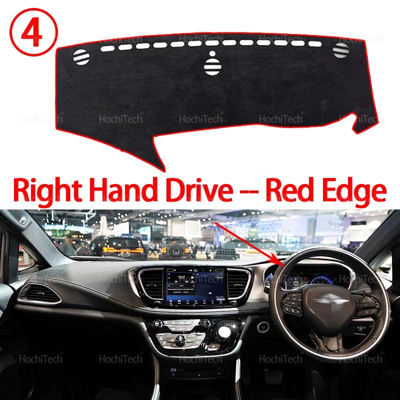 Dashboard Cover Board Anti-Slip Mat Protect Pad Car Accessories Sunshade Carpet for Chrysler Voyager Pacifica Minivan 2017-2025