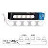 Make Up Light Super Bright with 5 LED Bulbs Design Battery Powered for Bathroom