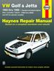 Книга VW Golf, GTI and Jetta (93-98) and VW Cabrio (95-02) Petrol & Diesel Haynes Repair Manual (USA)