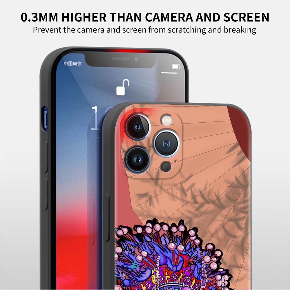 Чехол Opera Retro Girl для Apple iPhone 14 Pro Max 13 11 12 Mini SE 7 8 Plus X XS 6 6S, силиконовый чехол для телефона, мягкий чехол из ТПУ