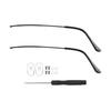 1 Pair Metal Universal Anti-Slip Glasses Arm Replacement Leg Eyewear Accessories Spectacle Frame