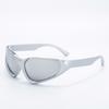 Europe, America, fashion trendy cool sunglasses half frame YK sunglasses men and women Internet celebrities street shooting outdoor sports cycling U
