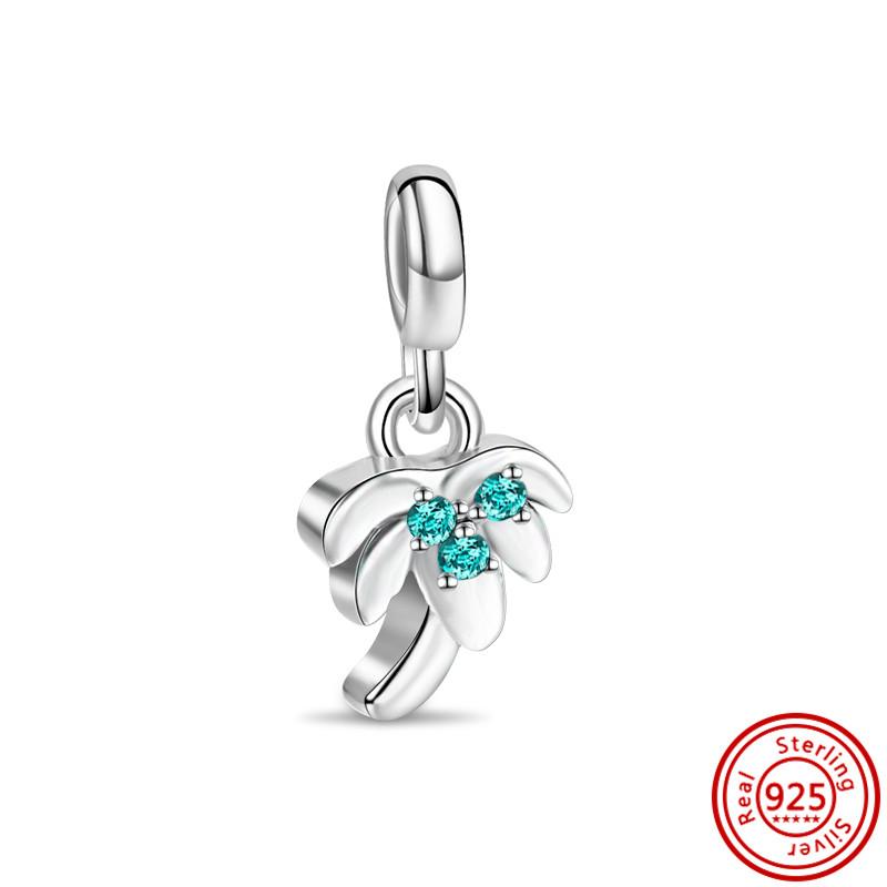 Стерлингового Серебра 925 пробы, мини-подвески серии Me, бусины, подходят для оригинального двойного звена, DIY браслет, женские подвески, ювелирные изделия