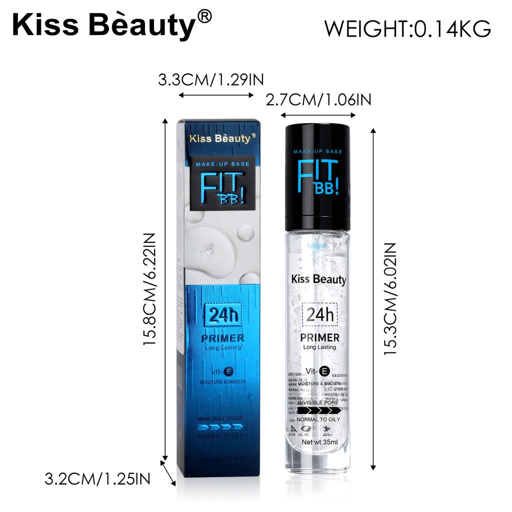Kissbeauty Тональная основа-праймер для макияжа Осветляющая тон кожи Контроль жирности Увлажняющий Увлажняющий Консилер Изолирующий крем