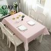 Outdoor Picnic Tablecloth Rectangular Tablecloth, Plastic Plaid Waterproof Stain-Resistant Table Soup-proof Cover for Dining Camping Modern Home