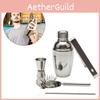Ultimate 550ml Stainless Steel Cocktail Shaker Set For Professional Bartending