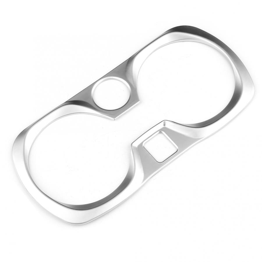 1 шт., держатель для чашки с водой с центральным управлением, крышка панели, накладка из АБС-пластика, хром, подходит для BMW 3 серии G20 G28, автомобильные аксессуары из АБС-пластика