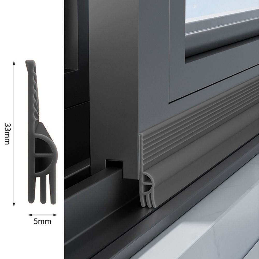 2/4 м Ветрозащитная уплотнительная лента для раздвижных окон, защита от насекомых, уплотнитель, защита от сквозняков