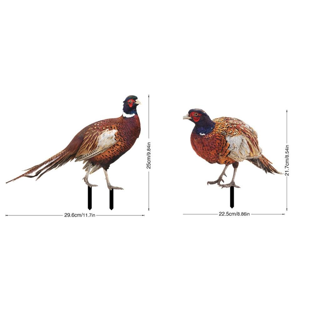 Ornament Chicken Wildlife Garden Simulation Animal Statue