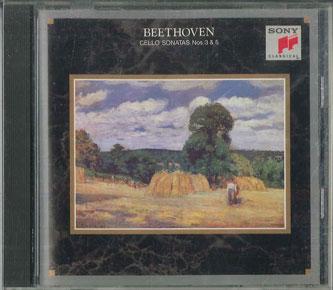 CD BEETHOVEN YO YO MA EMANUEL AX Cello Sonata No. 3 Cello Sonata No FCCC50197 SONY Japan Classical Used