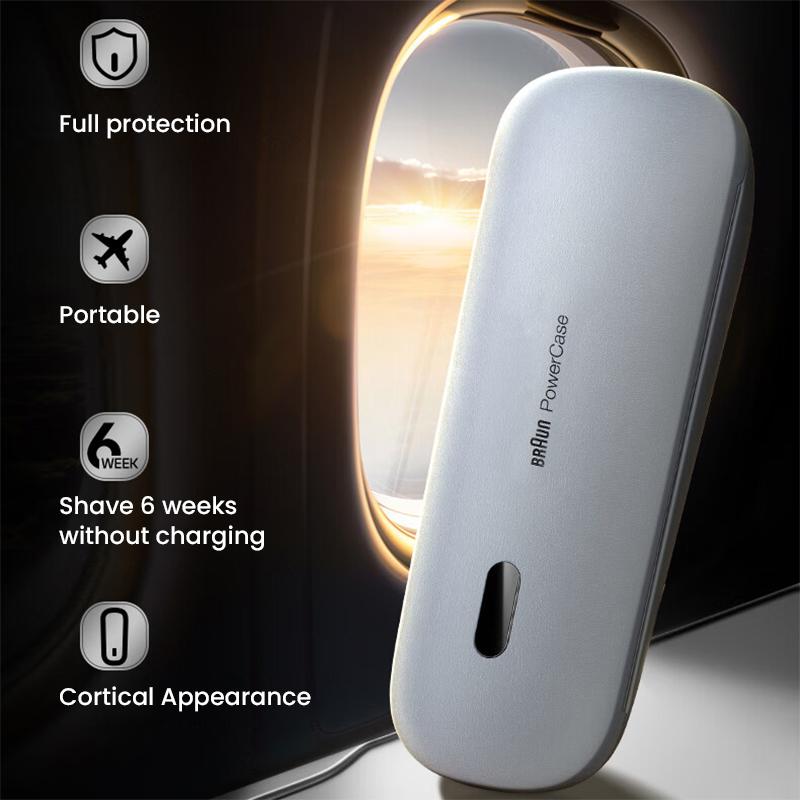 Braun Электробритва S9 Active 9077cc с 5-в-1 центром ухода и дорожным футляром для зарядки