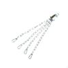 Punching Bag Hanger, Boxing Hanger Chain 4 Strand Hanging Iron Chains Swivel Mma Heavy