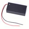 9V Volt Pp3 Battery Holder Box Dc Case With Wire Lead On/Off Switch Cover