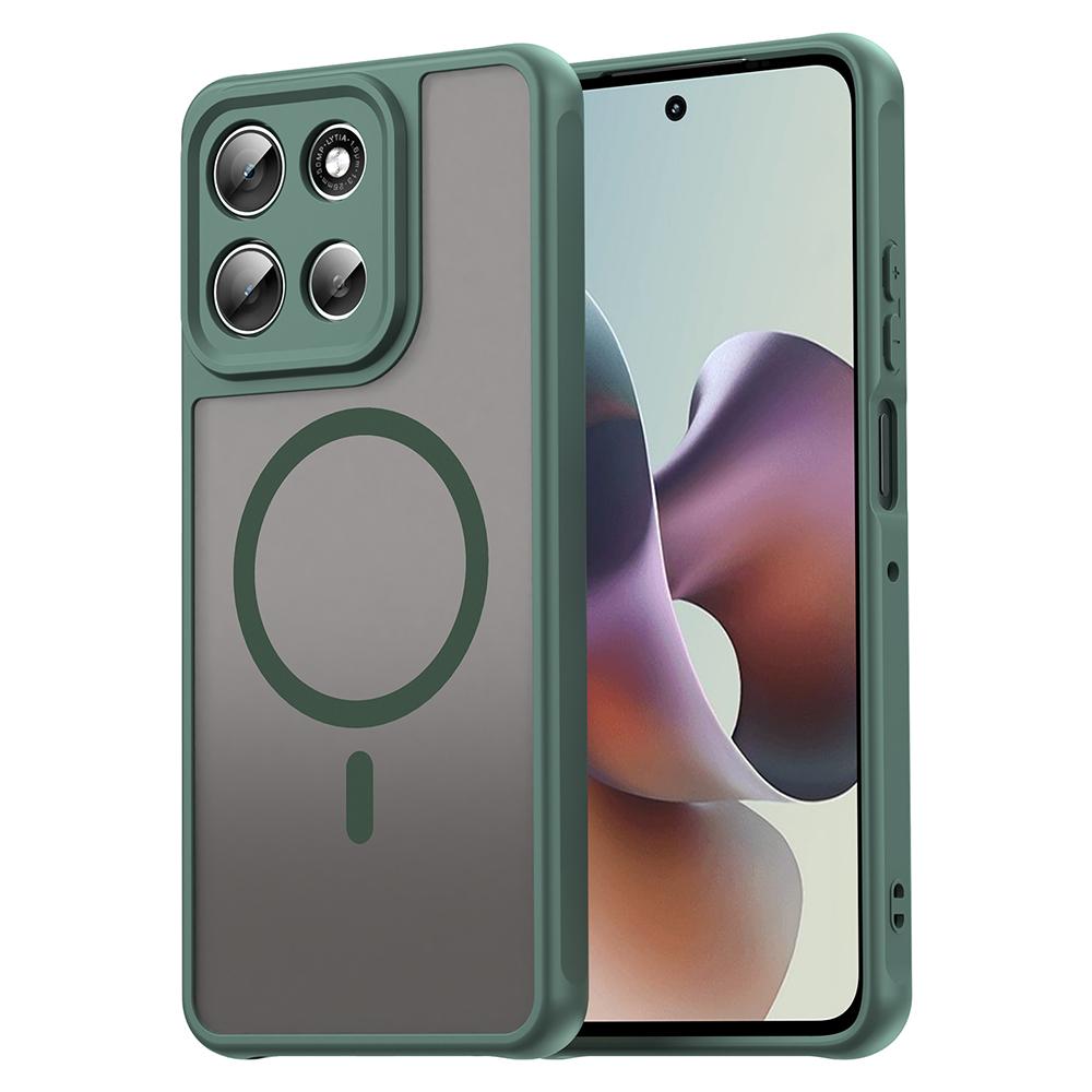 For Motorola Moto G56 5G Magnetic Case Anti Drop PC + TPU Phone Cover