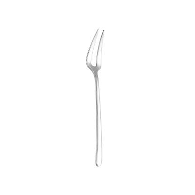 304 Stainless Steel Fruit Fork Coffee Spoon Two Tooth Food Fork Dessert Spoon Tableware