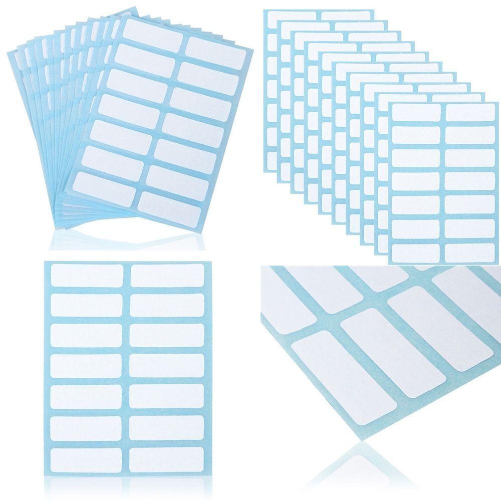 Labels Blank Sticky Self Adhesive Name Stickers Price Sticker Name Number Tags Blank Note Labels