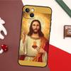 God Jesus Case For iPhone 13 Pro Max 16 15 11 12 14 17 Pro Max mini 15 16 Plus 16e 17 Air Back Cover