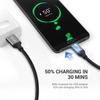 QGeeM 5A USB-кабель типа C для Huawei P20 Mate 20 Pro USB-кабель для быстрой зарядки USB C для передачи данных Honor V10 Кабель Supercharge Type-C