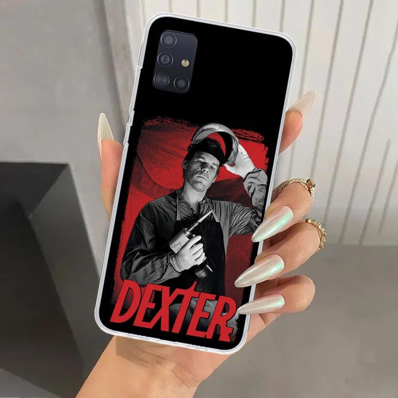 TV Show Dexter Morgan Phone Case for Samsung Galaxy A52 A32 A22 A12 A02S A50S A30S A10S Note 20 Ultra 10 Plus S10 A31 A20 A71 A7