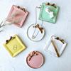 Resin Decorative Jewelry Plate Round Square Jewelry Dish New Jewelry Display Tray  Jewelry