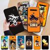 AD69 Чехол Dragon Ball Goku Black для iPhone 16 15 Plus 14 13 12 11 Pro 8 7 6S SE 5S X XR XS Max Realme C30 C33 C31 9I Huawei Y8P Y9 Мягкий чехол
