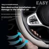 For Changan CS75 PLUS CS55 PLUS CS35 Max  Eado Plus / Eado Max UNI‑T Nappa leather ultra-thin car steering wheel cover suitable
