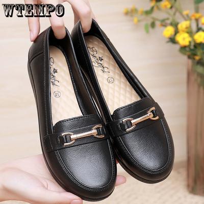 Женские резиновые сапоги с неглубоким носком, водонепроницаемые и нескользящие плоские резиновые сапоги для женщин, износостойкая рабочая обувь для весны и осени