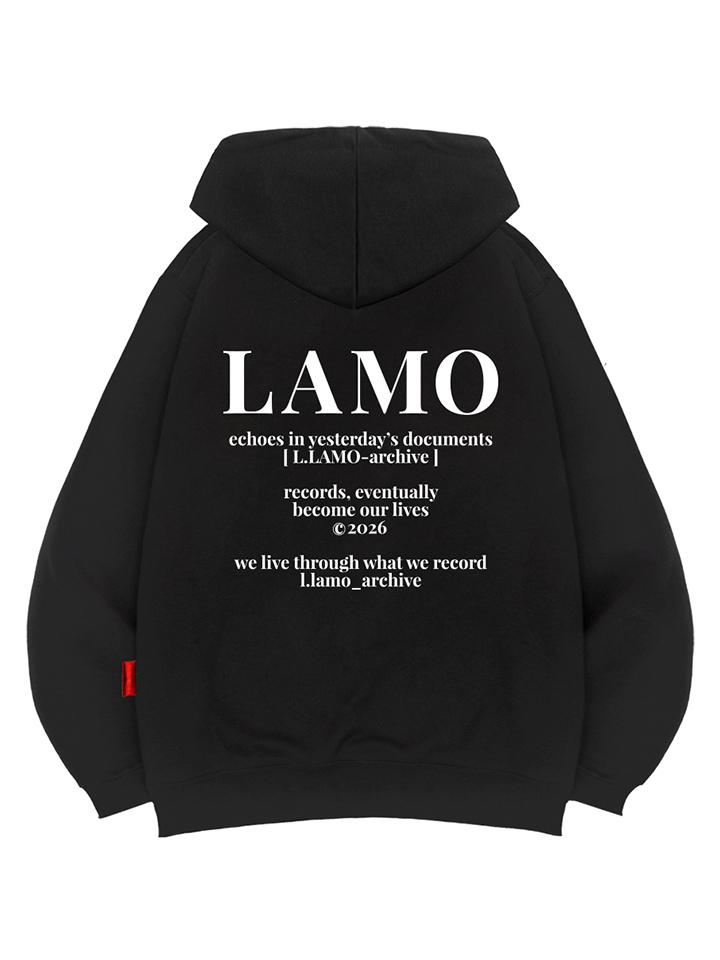 Худи Lamo Archive Унисекс Большого Размера M~4XL (Тип B)