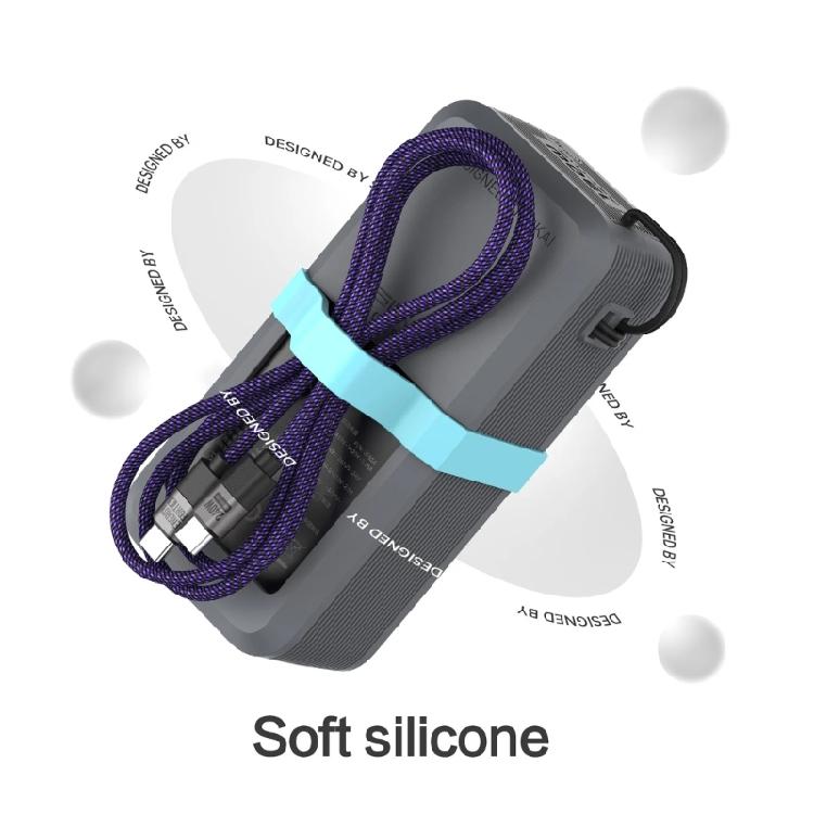 Противоударный силиконовый чехол для 130 Вт/100 Вт 20000 мАч Power Bank, органайзеры для кабелей быстрой зарядки, чехол для хранения, силиконовая защита