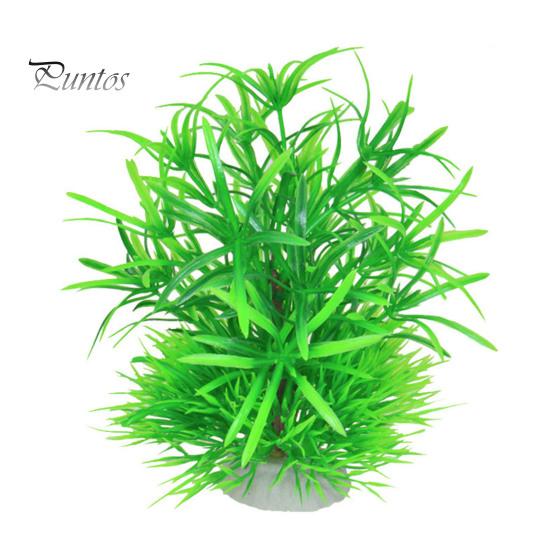 Искусственное водное растение Украшение аквариума с прочной основой Реалистичный дизайн Экологически чистые без запаха Моделирование растений Модельные украшения Аквариумный орнамент